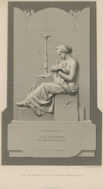 Memorial en recuerdo de Allan Cunningham de English School