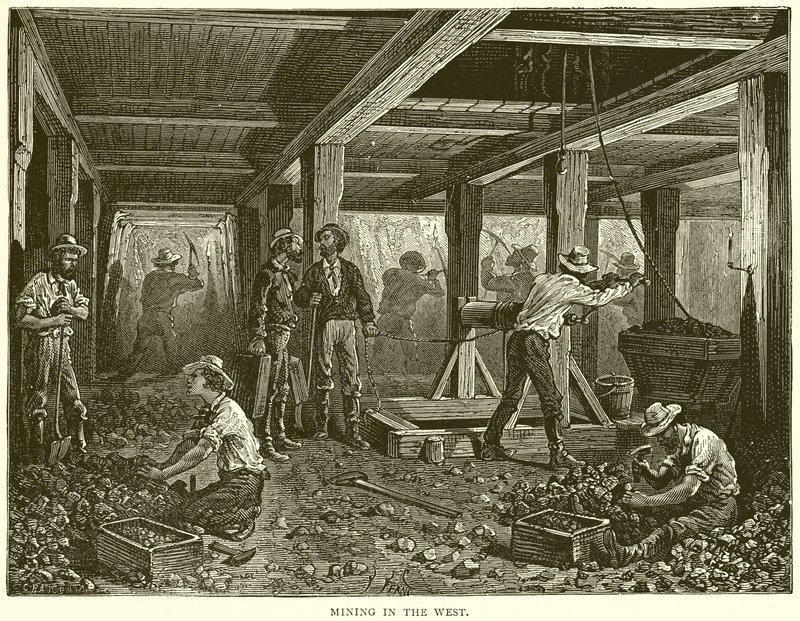 Minería en el Oeste de English School