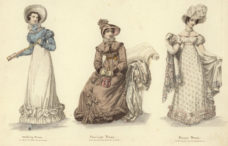 Moda del Miroir de la Mode de English School