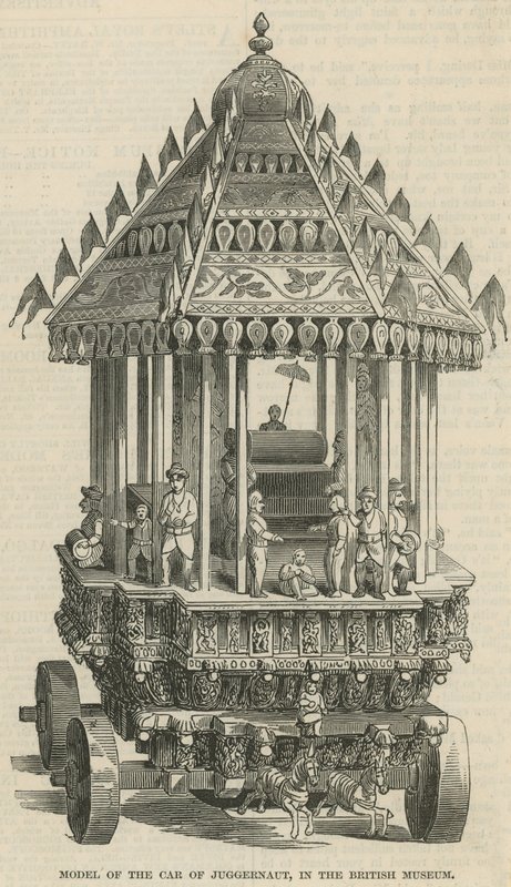 Modelo del carro de Juggernaut de English School