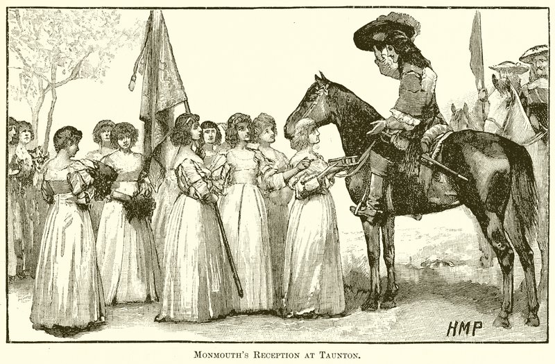 Recepción de Monmouth en Taunton de English School