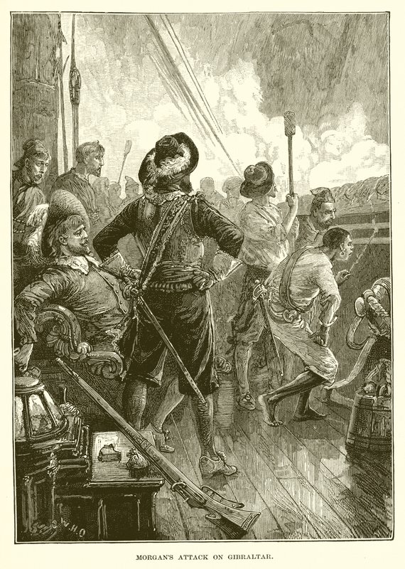 Ataque de Morgan a Gibraltar de English School