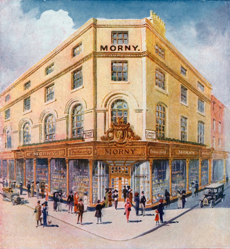Morny Freres en 201 Regent Street de English School