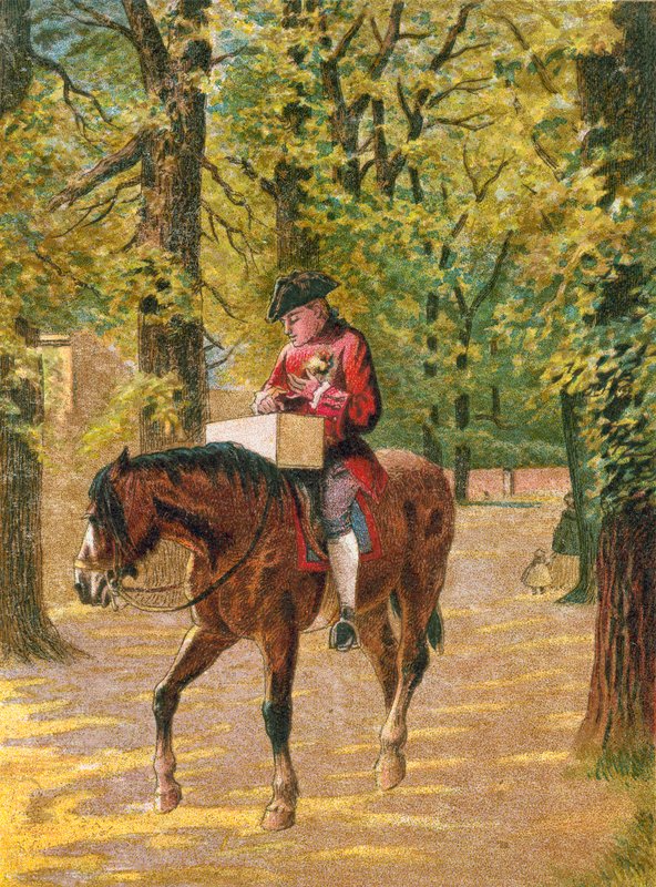 Moisés yendo a la feria de English School