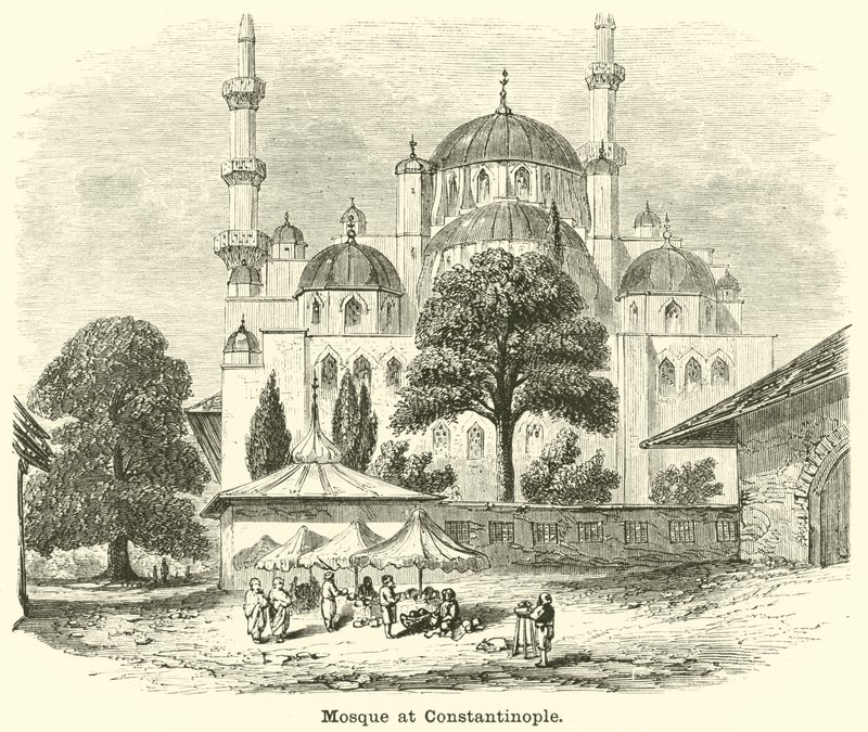 Mezquita en Constantinopla de English School