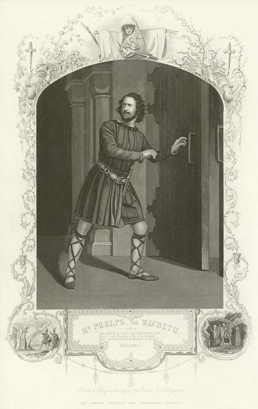 Sr. Phelps como Macbeth de English School