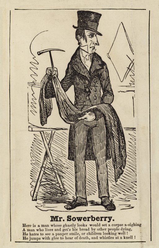 El Sr. Sowerberry de Oliver Twist de English School