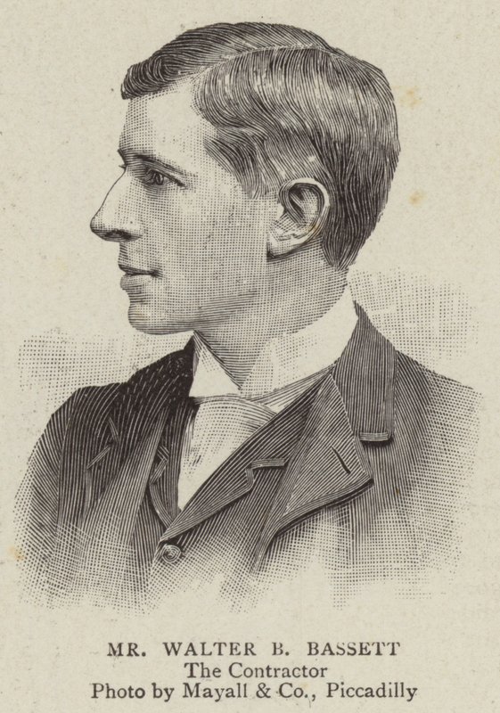 Sr. Walter B Bassett (grabado) de English School