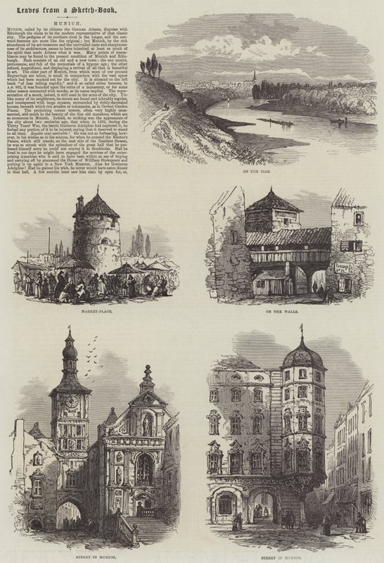 Múnich (grabado) de English School