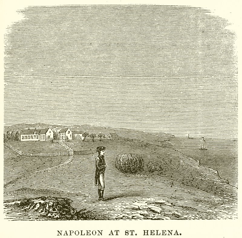 Napoleón en Santa Elena de English School