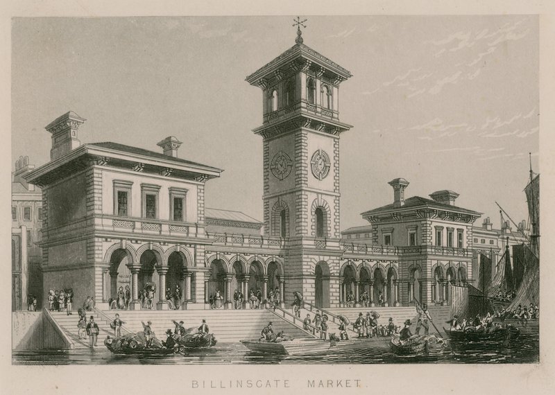 Nuevo mercado de Billingsgate de English School
