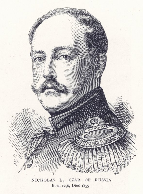 Nicolás I, Zar de Rusia de English School