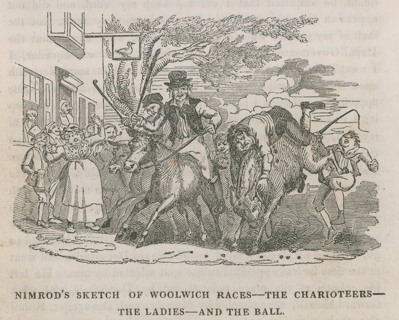 Boceto de Nimrod de las carreras de Woolwich de English School