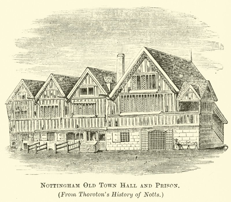 Antiguo Ayuntamiento y Prisión de Nottingham de English School