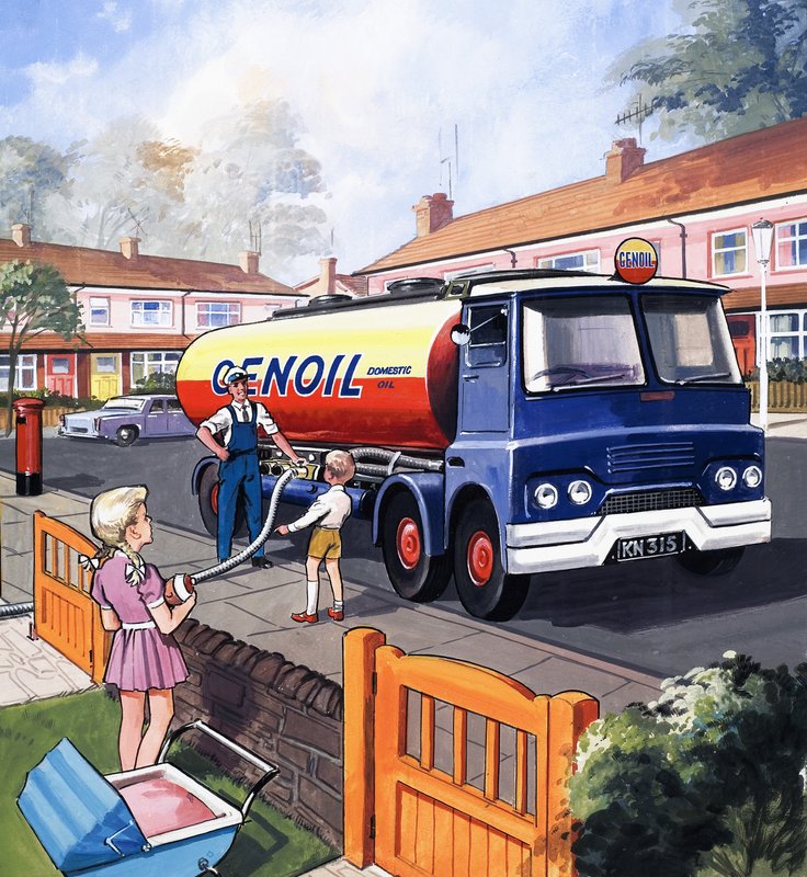 Entrega de petróleo de English School