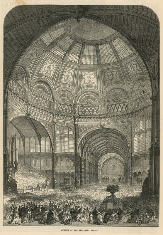 Inauguración del Alexandra Palace de English School