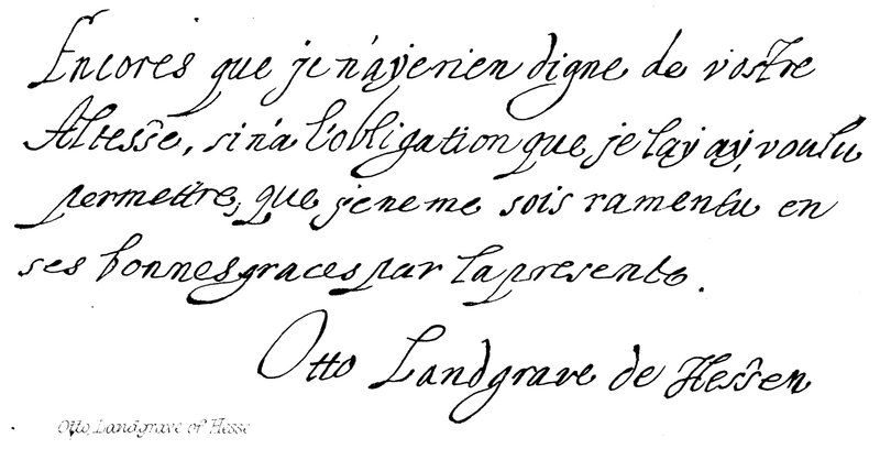 Otto, Landgrave de Hesse de English School