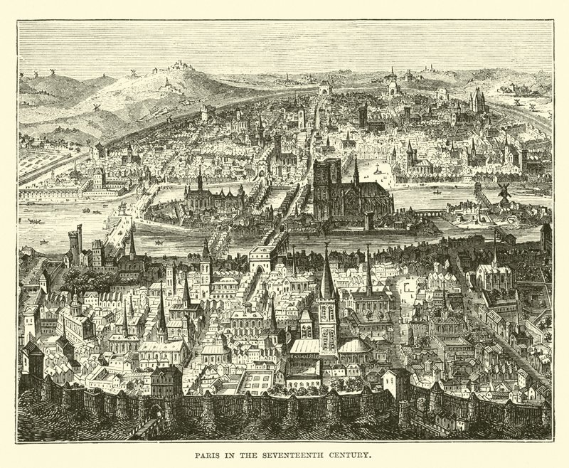 París en el Siglo XVII de English School