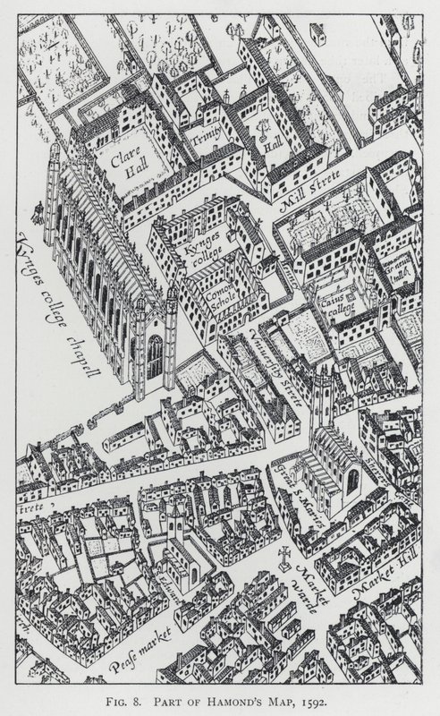 Parte del mapa de Hamond de English School