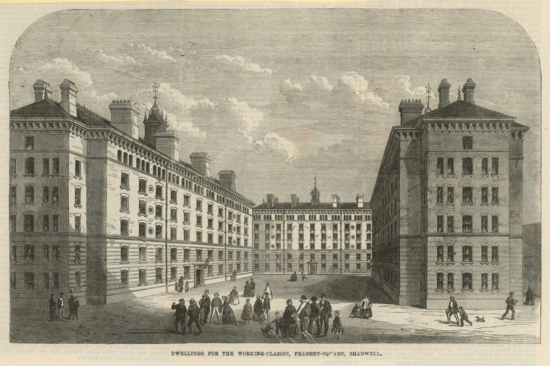 Plaza Peabody en Shadwell de English School