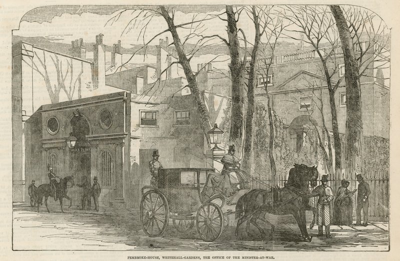 Casa Pembroke en los Jardines de Whitehall de English School