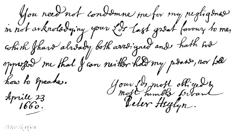 Peter Heylyn de English School