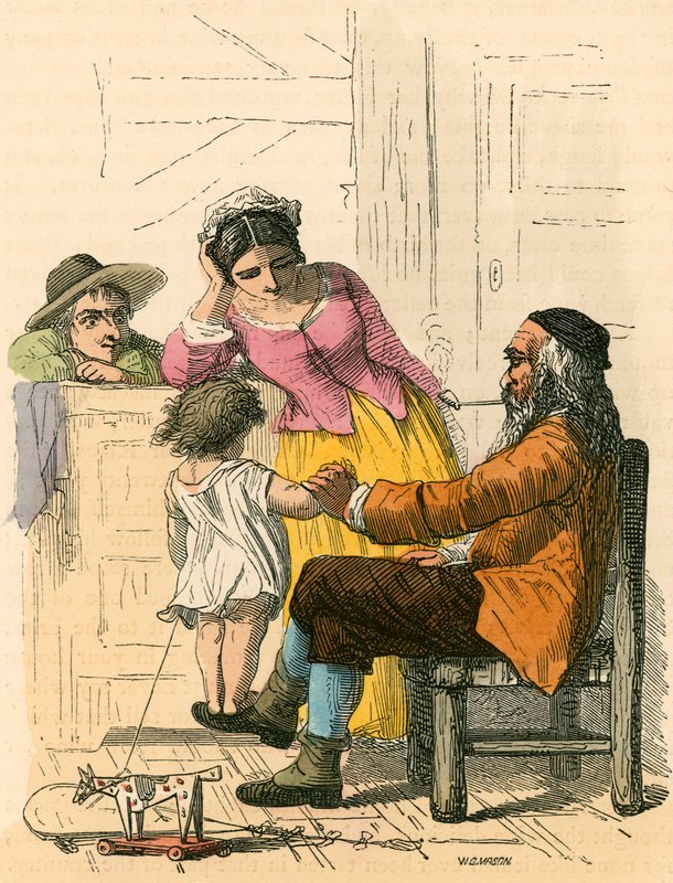 Pedro jugando con su nieto de English School