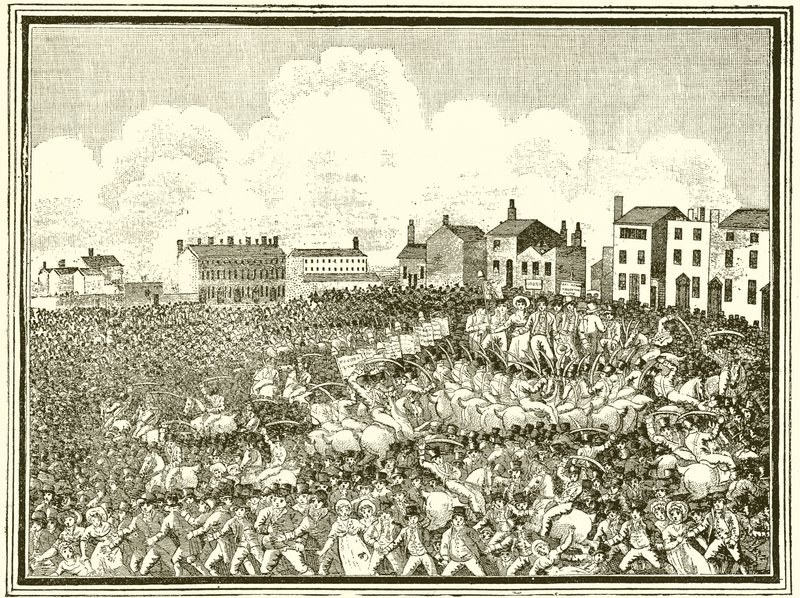 Masacre de Peterloo de English School