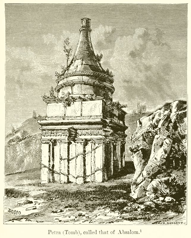 Petra (Tumba), llamada la de Absalón de English School