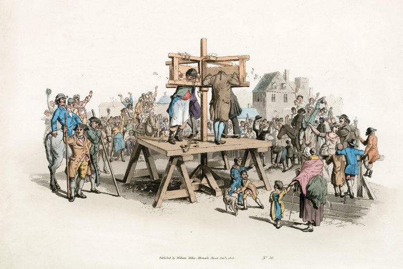 Picota. 1805 de English School