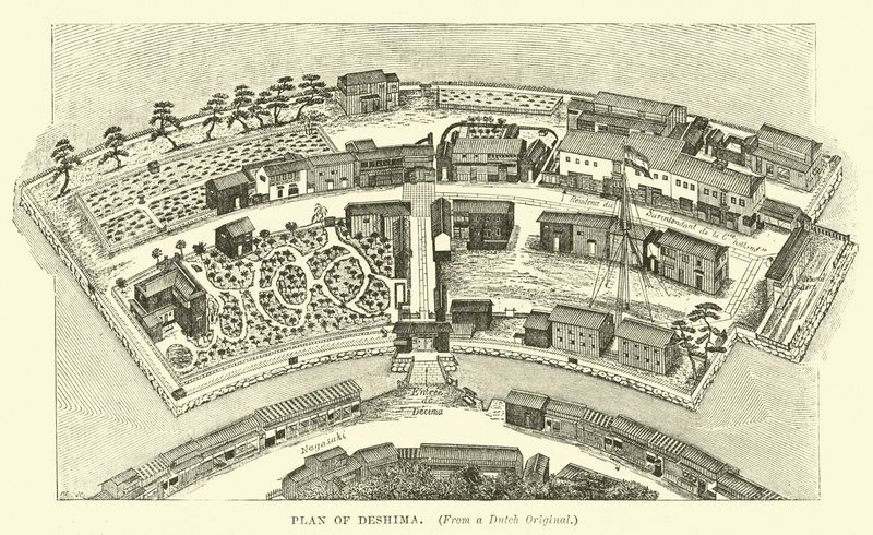 Plano de Deshima de English School