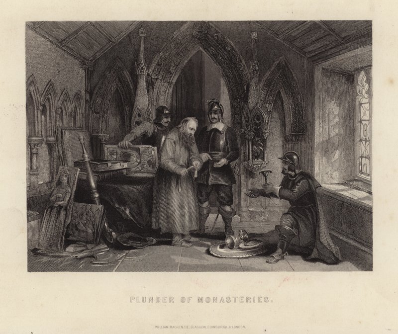 Saqueo de Monasterios de English School