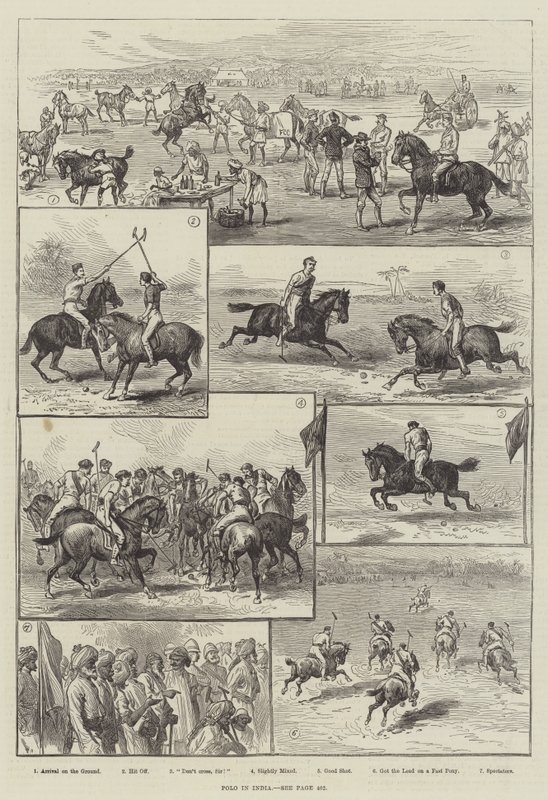 Polo en India de English School