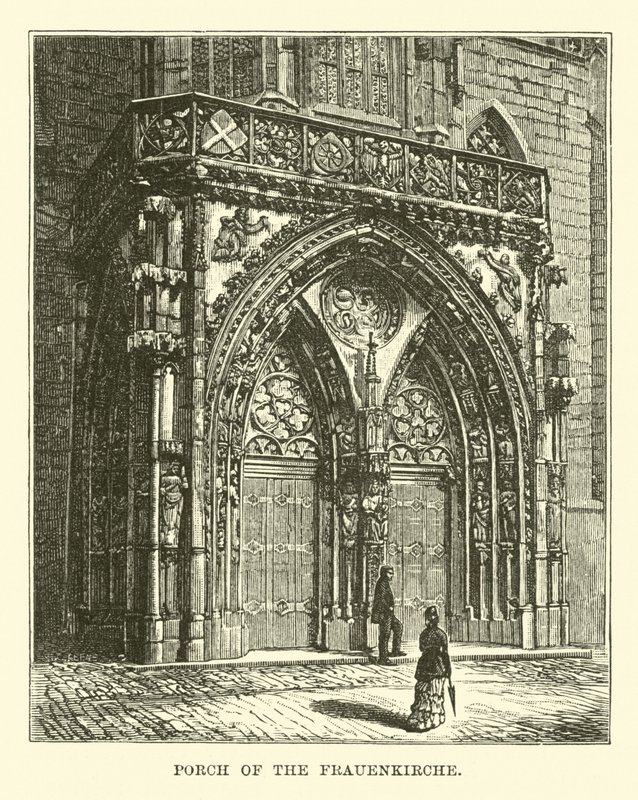 Pórtico de la Frauenkirche de English School