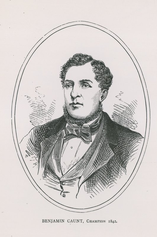 Retrato de Benjamin Caunt de English School