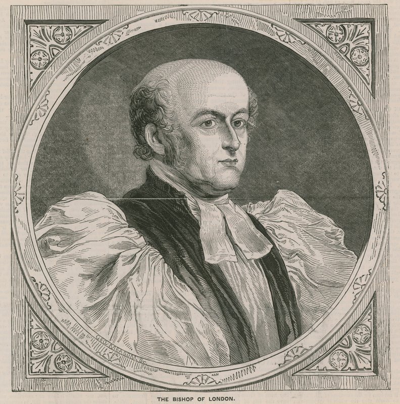 Retrato de Charles Blomfield de English School