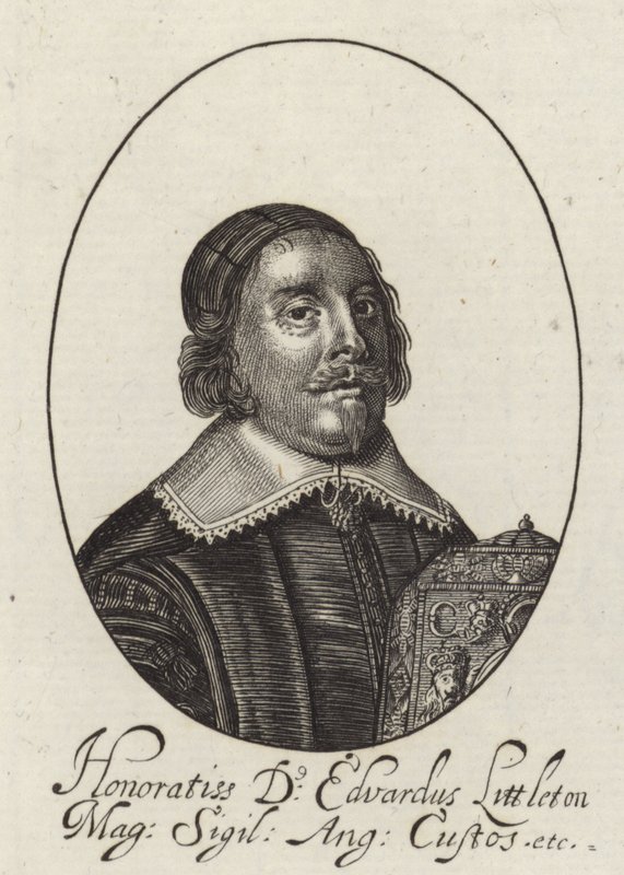 Retrato de Edward Littleton de English School