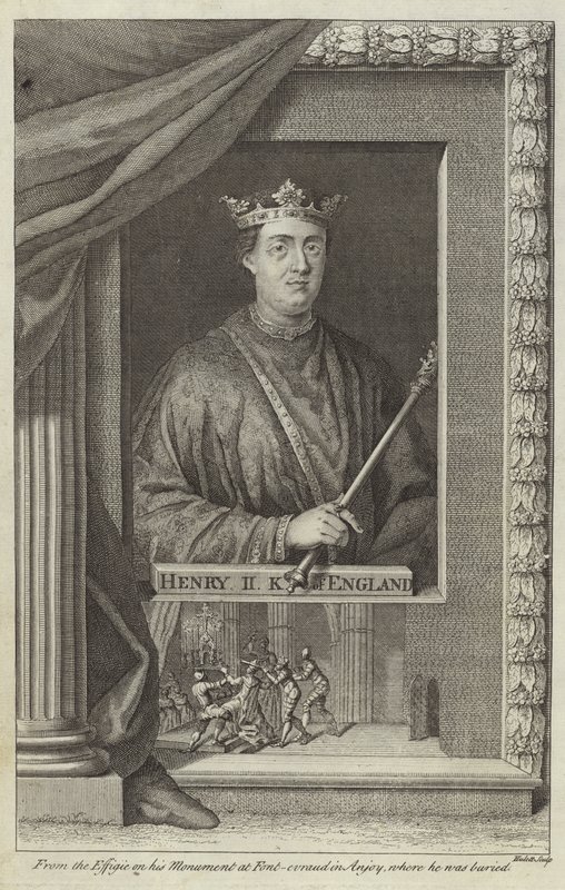 Retrato de Enrique II de Inglaterra de English School