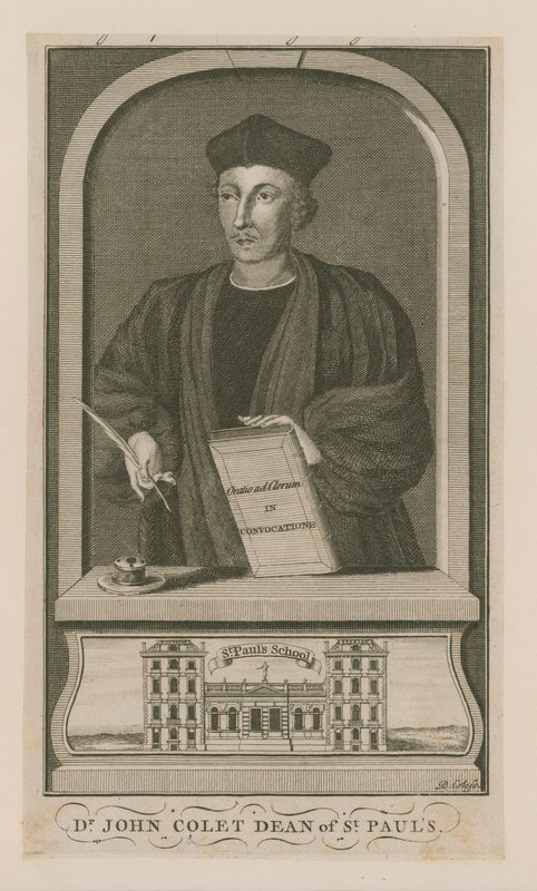 Retrato de John Colet de English School