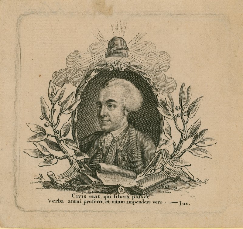Retrato de John Wilkes de English School