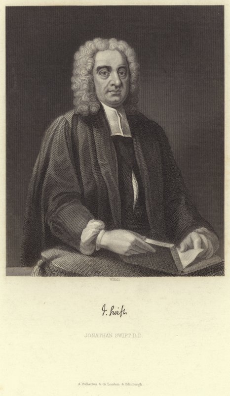 Retrato de Jonathan Swift de English School