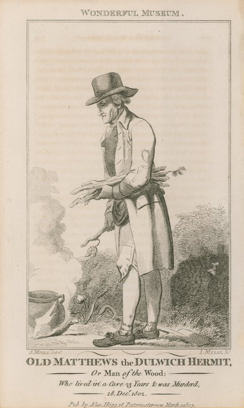 Retrato de Old Matthews de English School