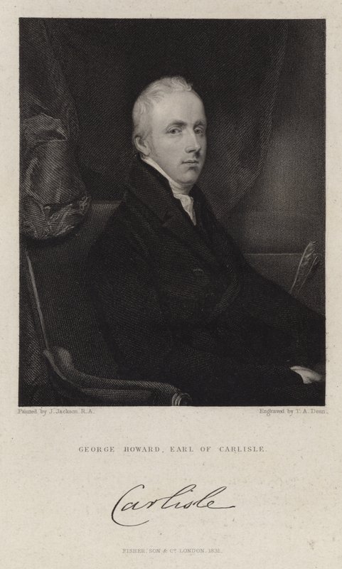 Retrato de Sir George Howard de English School