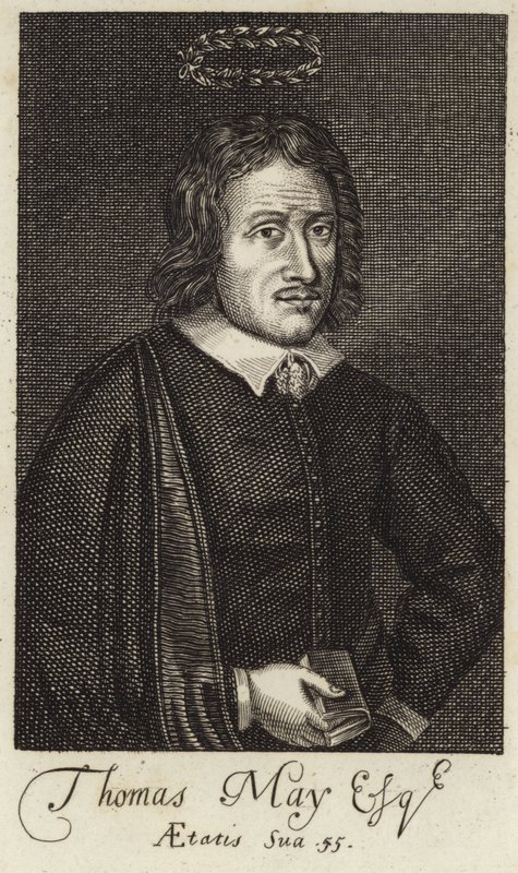 Retrato de Thomas May de English School