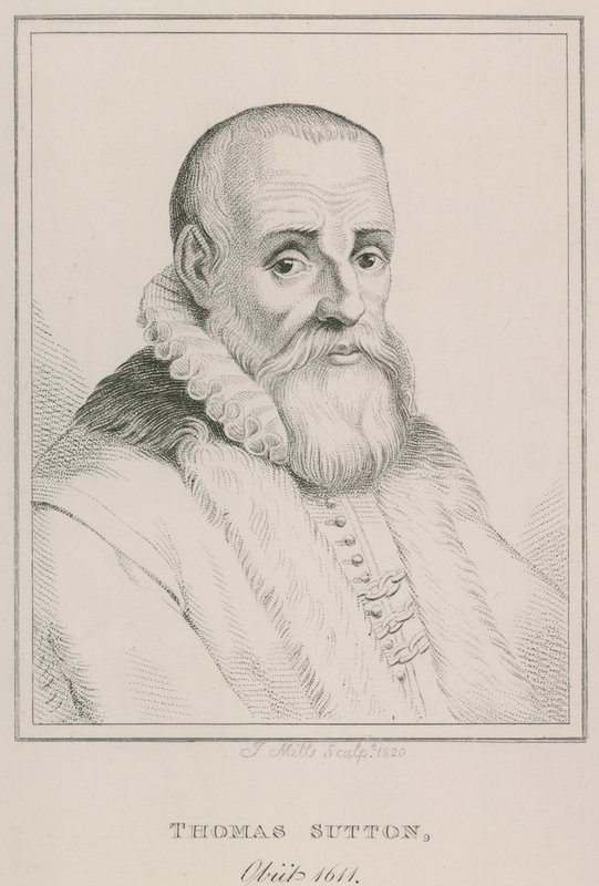 Retrato de Thomas Sutton de English School