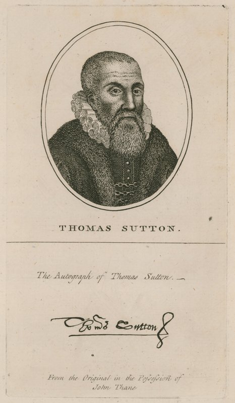 Retrato de Thomas Sutton de English School