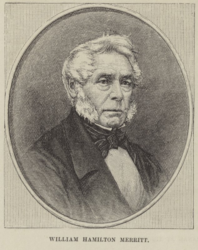 Retrato de William Hamilton Merritt de English School