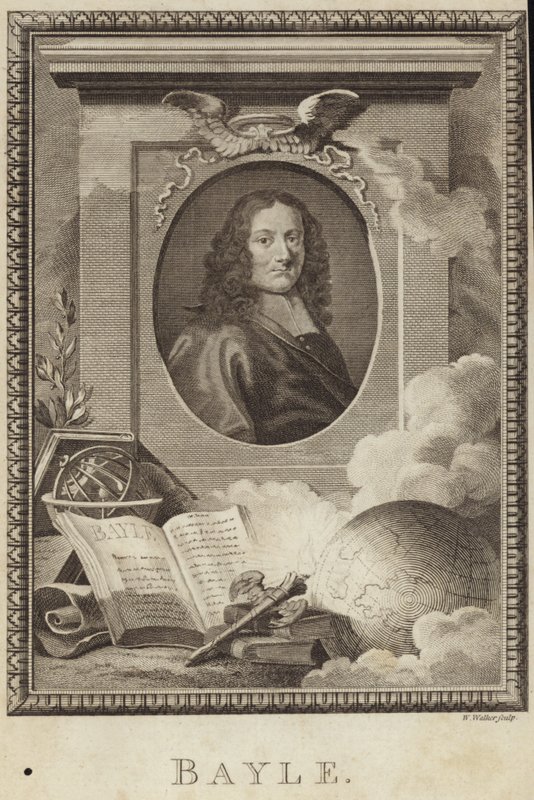 Retratos de Pierre Bayle de English School