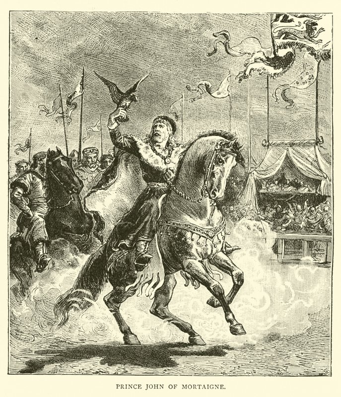 Príncipe Juan de Mortaigne de English School