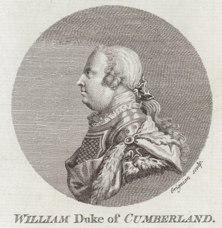 Príncipe Guillermo, Duque de Cumberland de English School